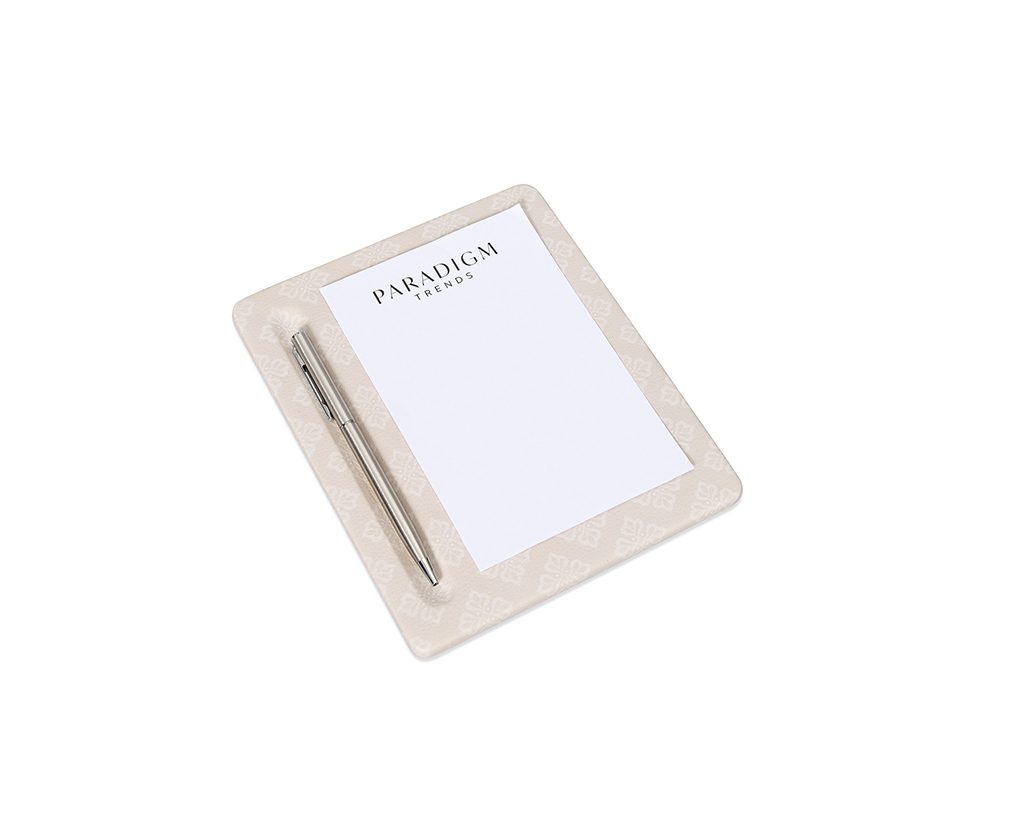 Notepad Sand Elysian Notepad Holder - Paradigm Trends