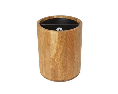 Ahala Small Recycle Wastebasket Pecan
