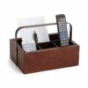 Shown in mahogany mango wood and antique copper stainless steel.