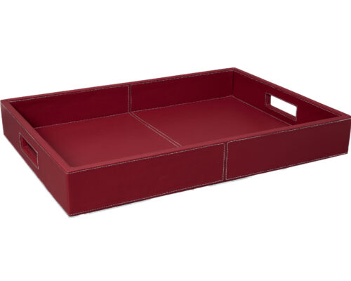 Thoroughbred Tray Burgundy