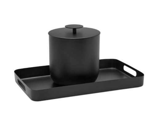 Apollo Rectangle Matte Black Bar