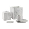 Shown in white marble.