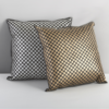 Shown in metallic faux leather.
