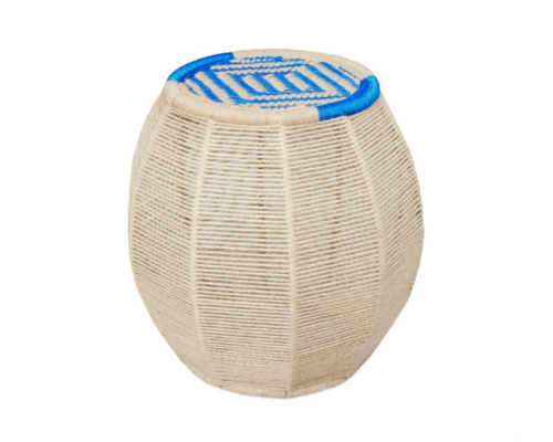 Capri Stool Blue Round Large