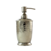 Shown in shiny hammered stainless steel.