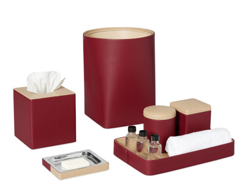 Aria Bath Sand Burgundy