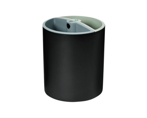 Cortland Round Recycle Black