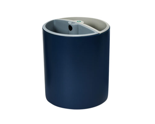 Cortland Round Recycle Blue