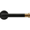 Shown in matte black and neue bronze stainless steel.