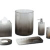 Shown in semi-gloss resin with a translucent black gradient finish.