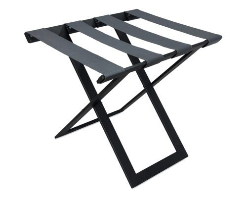 La Jolla Black Luggage Rack