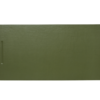 Shown in olive faux leather.